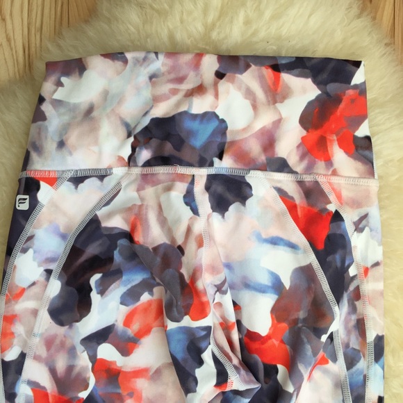 Fabletics Stella Floral Mesh High Rise Leggings - Picture 10 of 10
